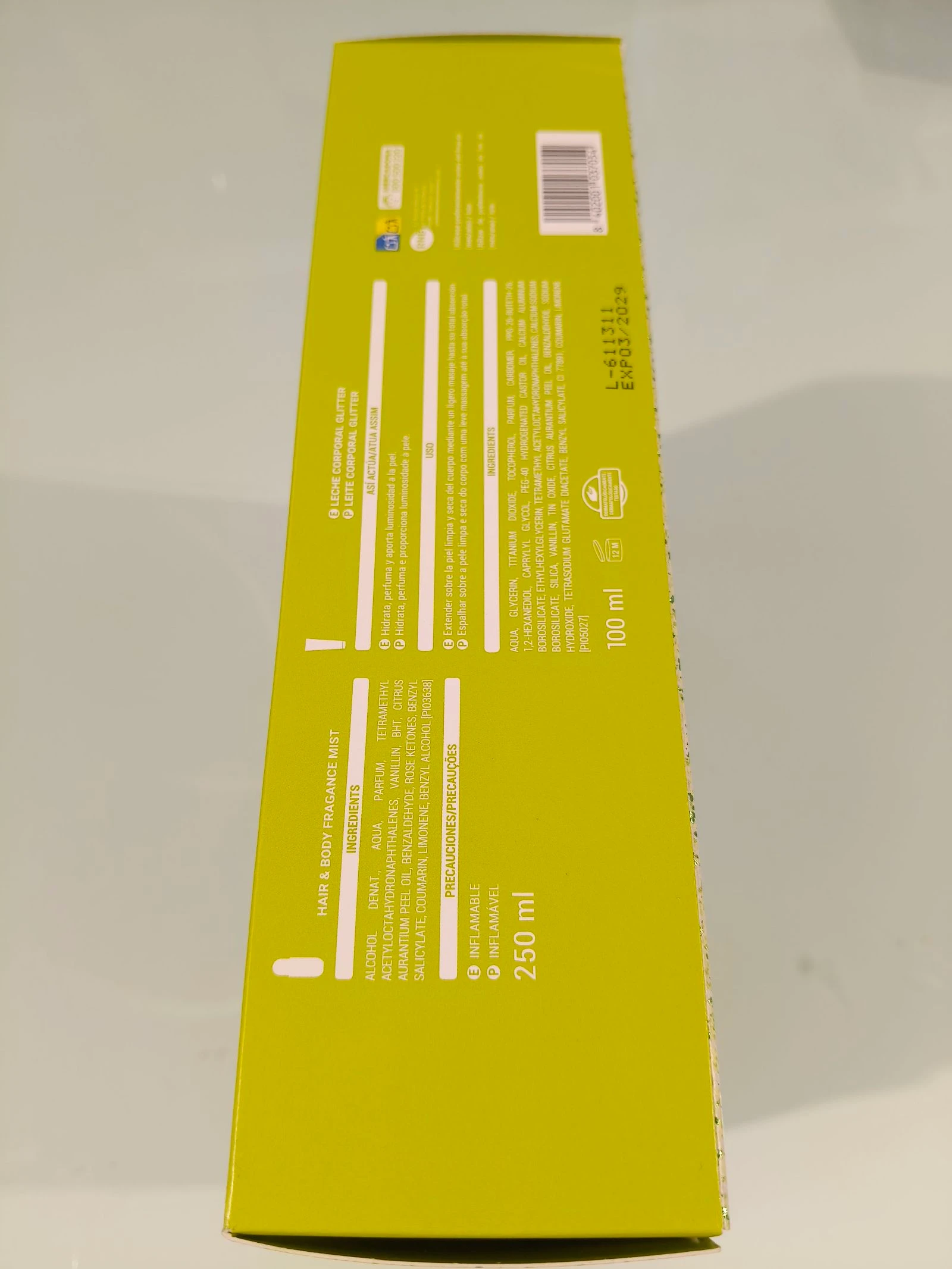 Set Pistacho Crème parfumée et lotion corporelle, Neuve – photo 5